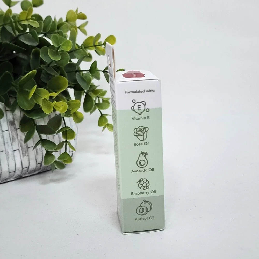 B-Pure Clean Beauty Lip Jelly, Vegan Cruelty Free Lip Gloss - Carnation